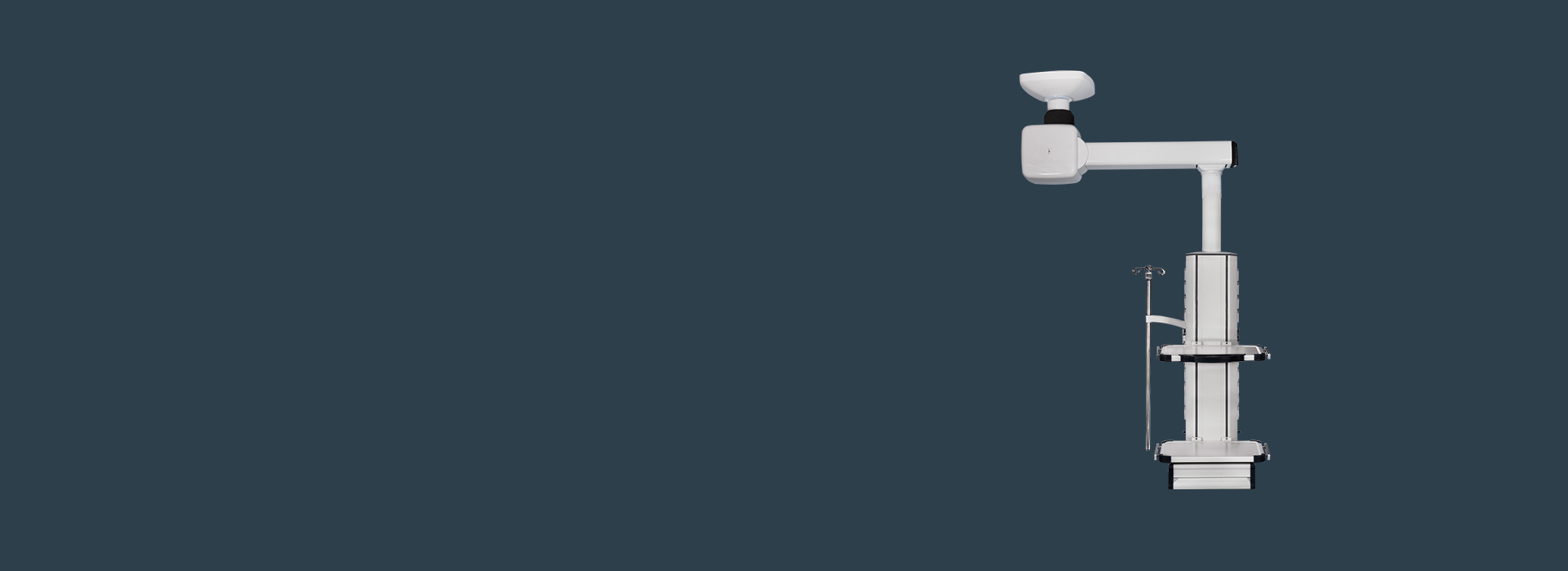 Single arm electric surgical pendant