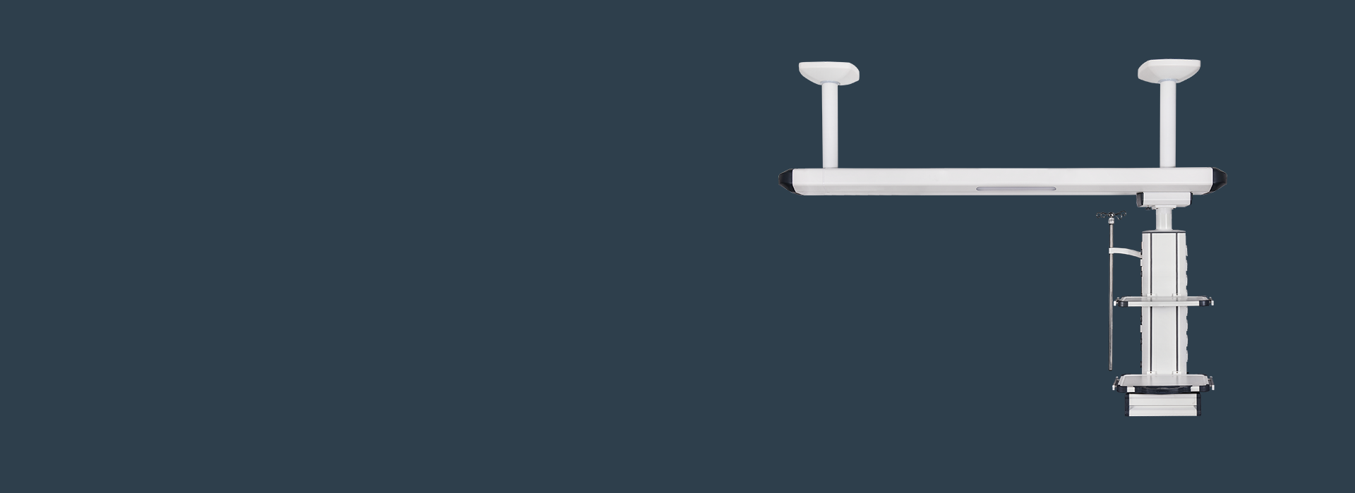 Wet and dry pendent bridge(Hanging column type)