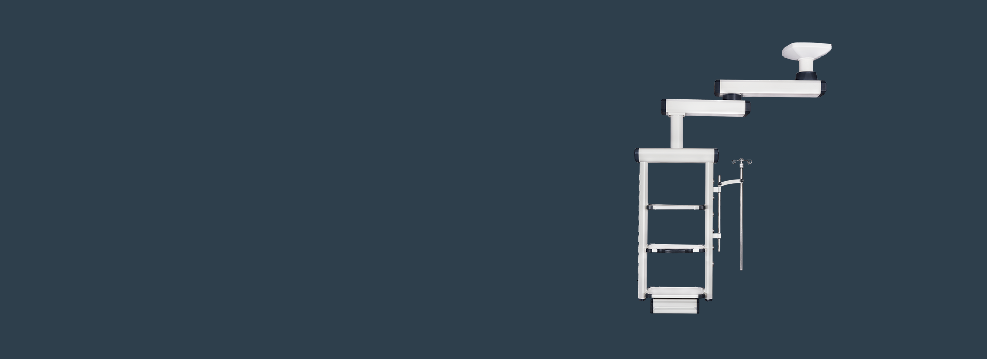 Double arm endoscopic pendant