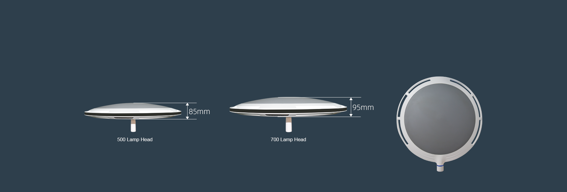 Untra Thin Lamp Head Design