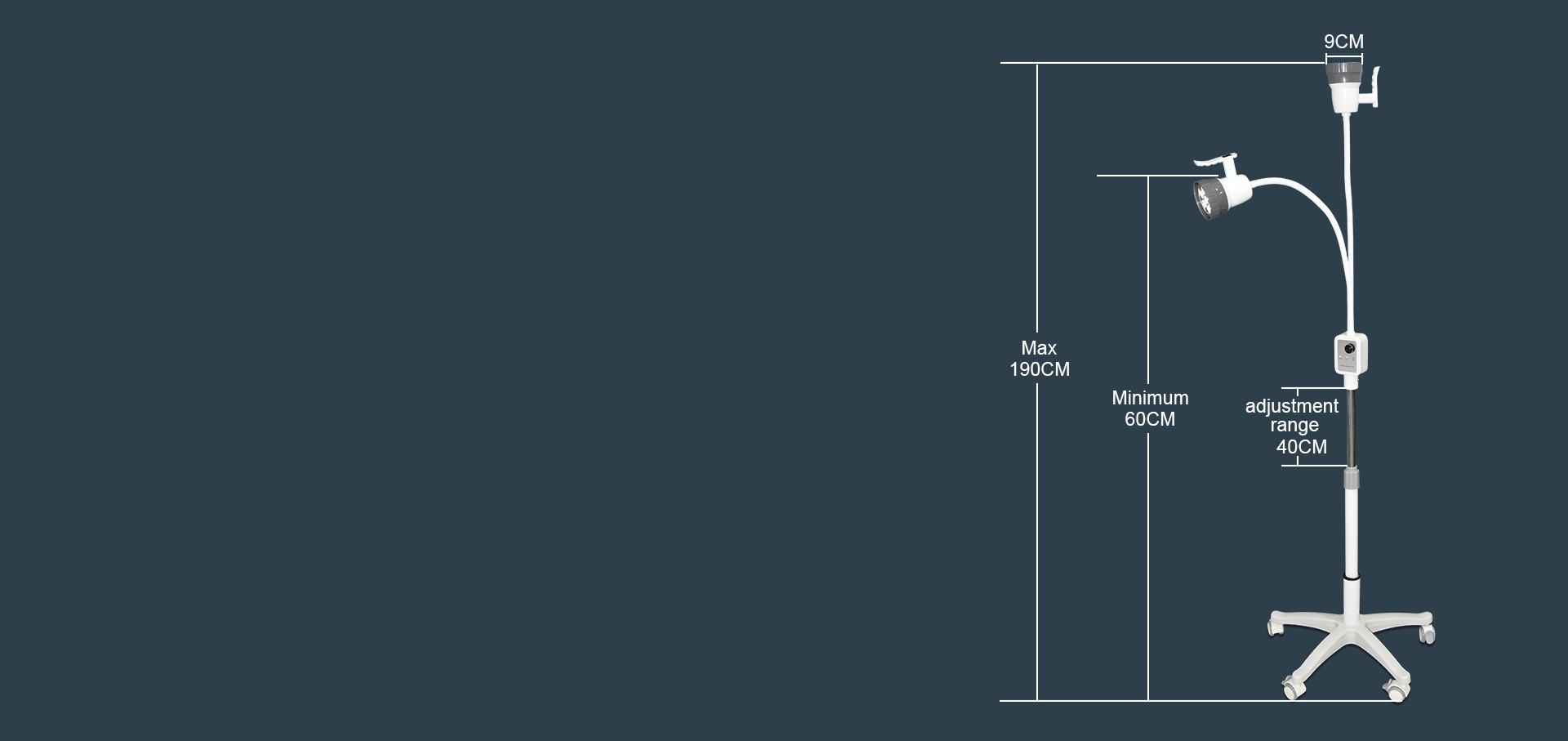 Freely Adjustable, Conveniently Mobile