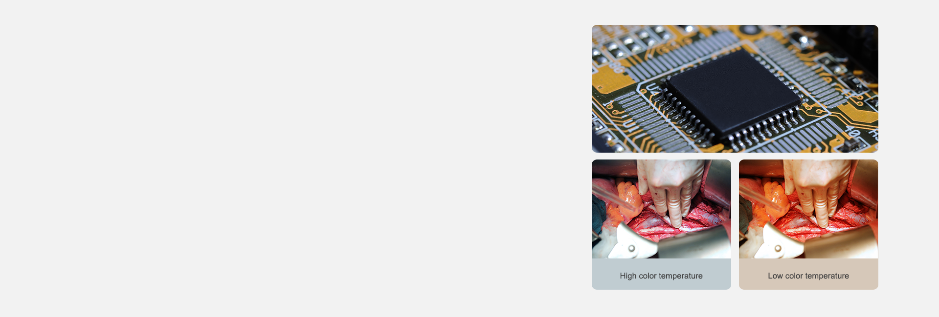 High Color Rendition and Stable Color Performance